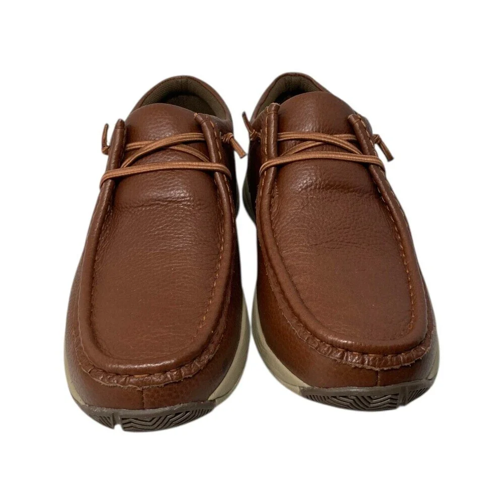 Roper Chukka Boots Men's Size 7.5 D Brown Clearcut Low Leather